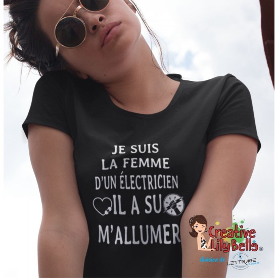 THE IDEAL T-SHIRT FOR WOMEN OR BLONDE ELECTRICIANS. THESE MEN WHO WERE ABLE TO TURN ON THEIR LOVER